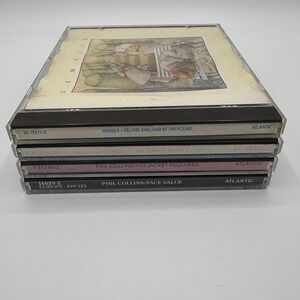 Genesis Phil Collins CD Lot 4 Selling England We Cant Dance Face Value No Jacket